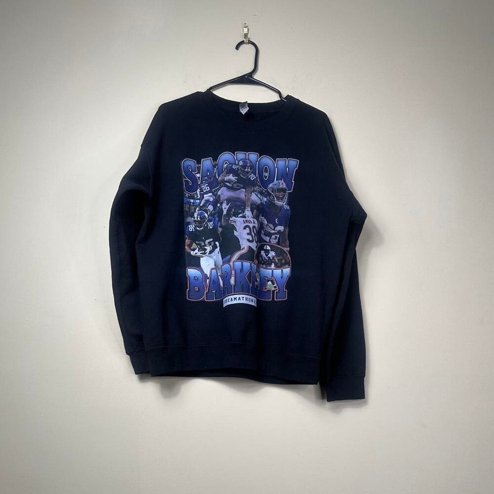 Retro Styles Saquon Barkley NFL Crewneck